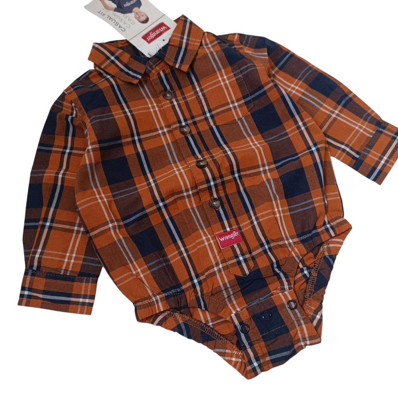 ست بادی و شلوار مجلسی نوزادی(12 تا 18 ماه )Wrangler — تصویر ۲