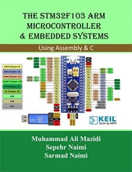 کتاب The STM32F103 Arm Microcontroller and Embedded Systems: Using Assembly and C — تصویر ۲