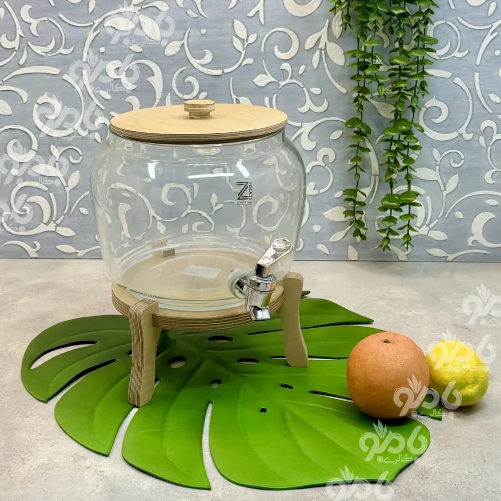 کلمن 1طبقه Z چوب قدیم شیشه ای ساده