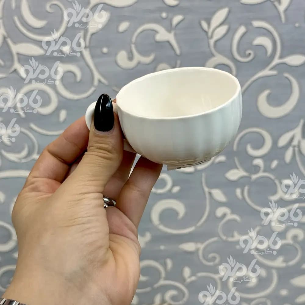 فنجان نعلبکی 10 سانت قهوه خوری کد 217 — تصویر ۲