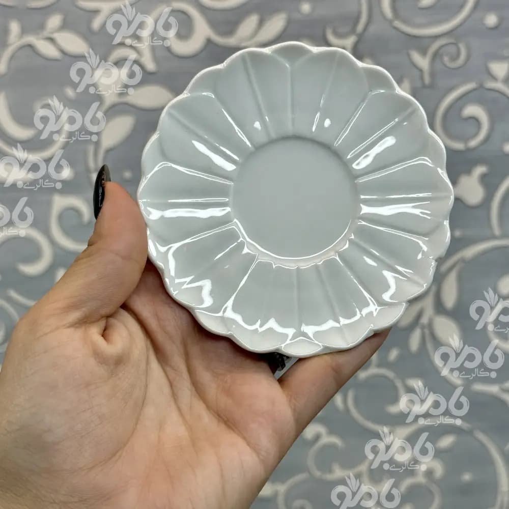 فنجان نعلبکی 10 سانت قهوه خوری کد 217 — تصویر ۳