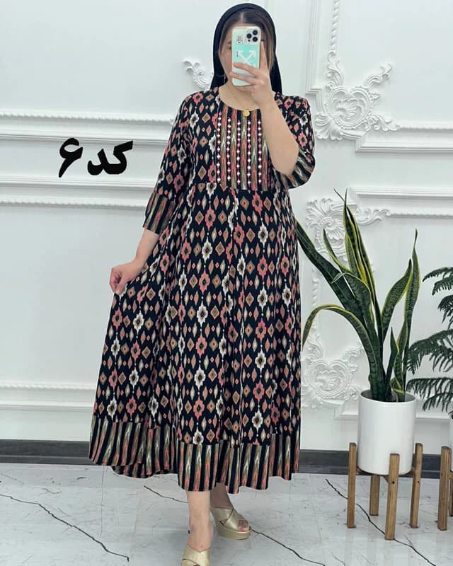 ساحلی هندی گلدوزی راجو 1371 — تصویر ۷
