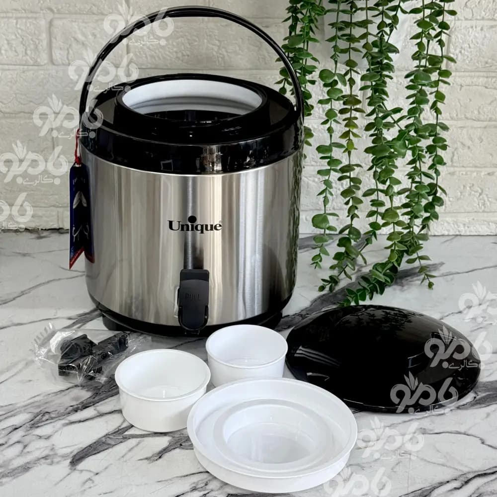 کلمن یونیک 6 لیتر داخل استیل 7581 — تصویر ۵