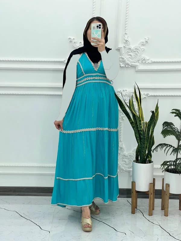 سارافون ساحلی لامبادا مارکدار طلاکوب 1364 — تصویر ۷