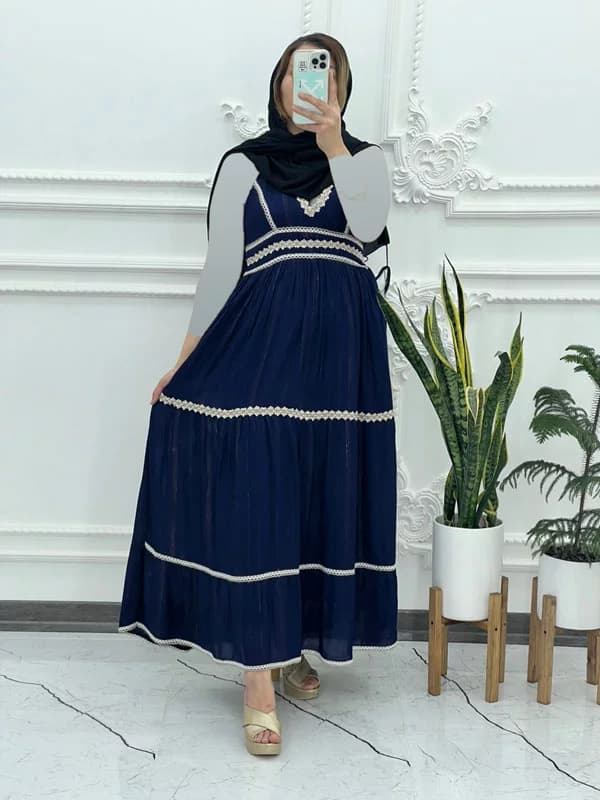 سارافون ساحلی لامبادا مارکدار طلاکوب 1364 — تصویر ۴