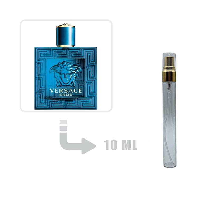 دکانت عطر ادکلن ورساچه اروس مردانه (ادوتویلت) 10 میل اصلی | Versace Eros EDT for Men 10ml