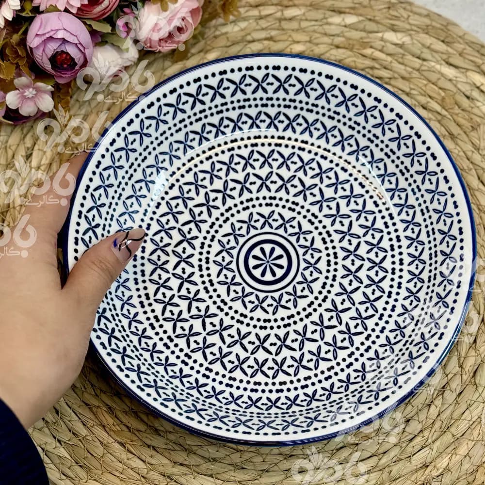 ست آبی ایکس خورشت گرد 21 سانت کد 73 — تصویر ۲