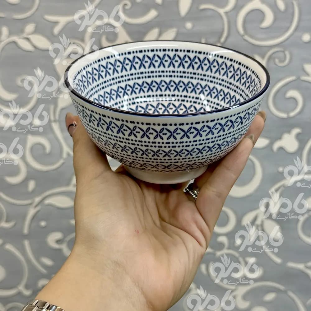 ست آبی پیاله ماست ایکس 11سانت کد 75 — تصویر ۲