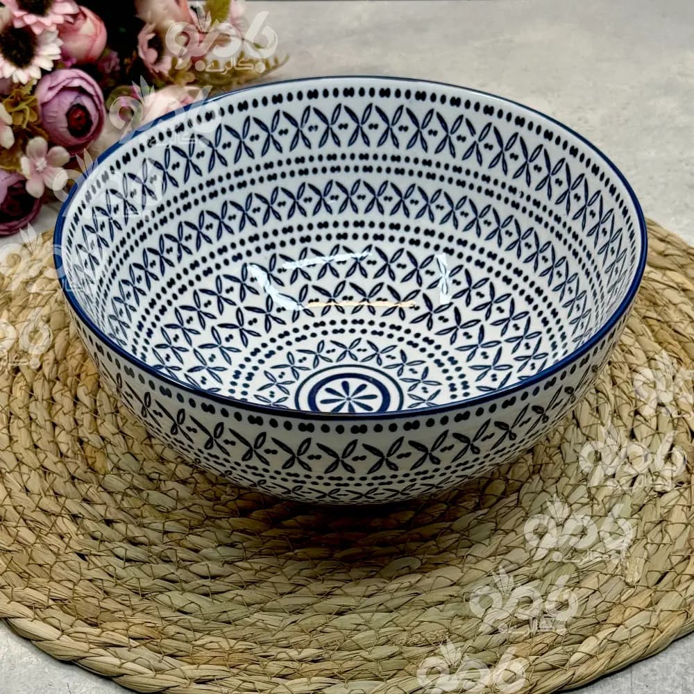 ست آبی ایکس کاسه سالاد گود 20.5سانت کد 80