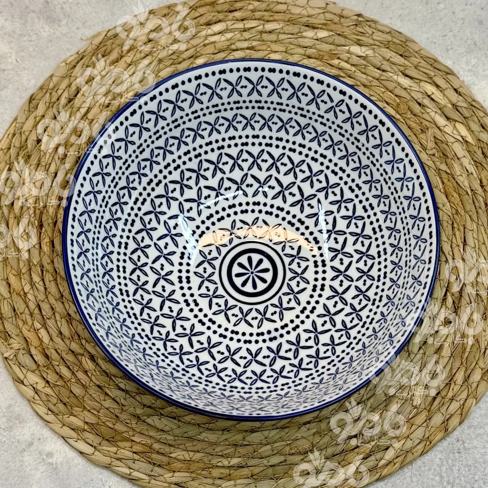 ست آبی ایکس کاسه سالاد گود 20.5سانت کد 80 — تصویر ۳