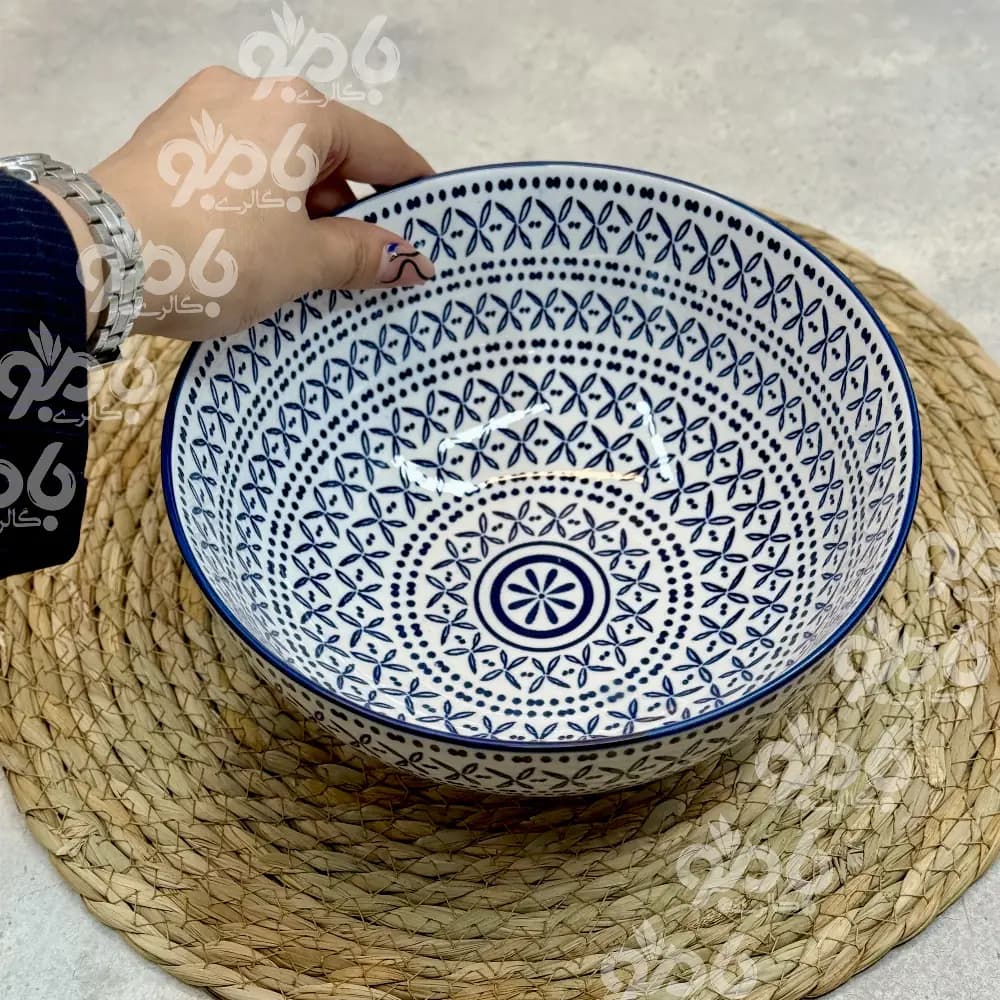 ست آبی ایکس کاسه سالاد گود 20.5سانت کد 80 — تصویر ۲