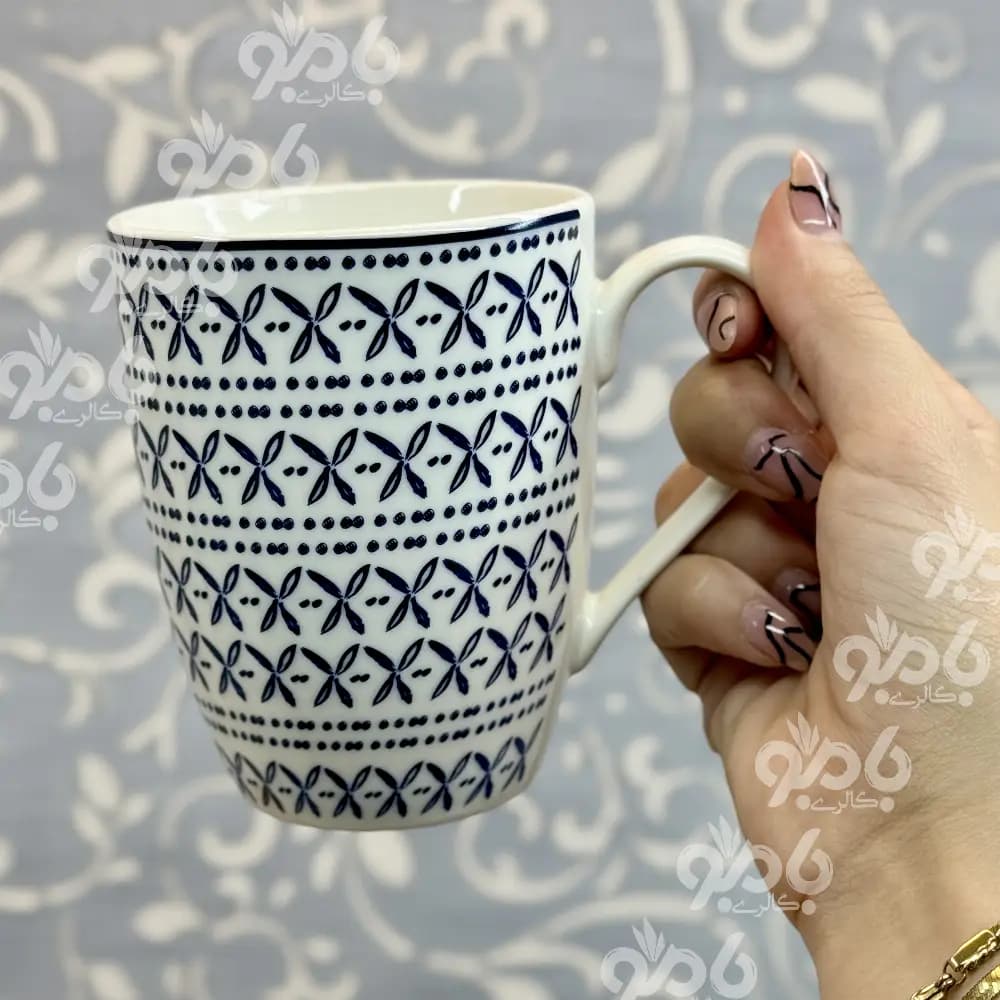 ست آبی لیوان مخروط ایکس کد96 — تصویر ۲