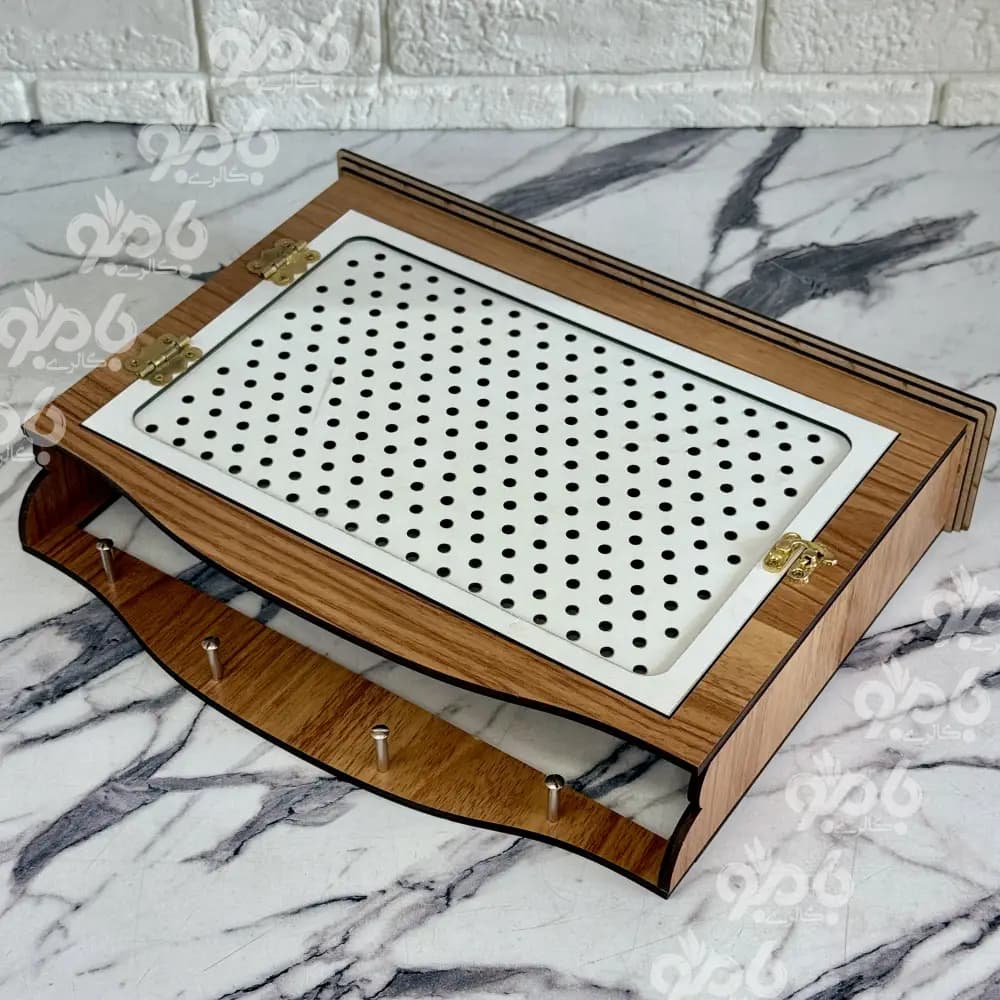 باکس 3میل چوبی کاور جعبه فیوز 30*20