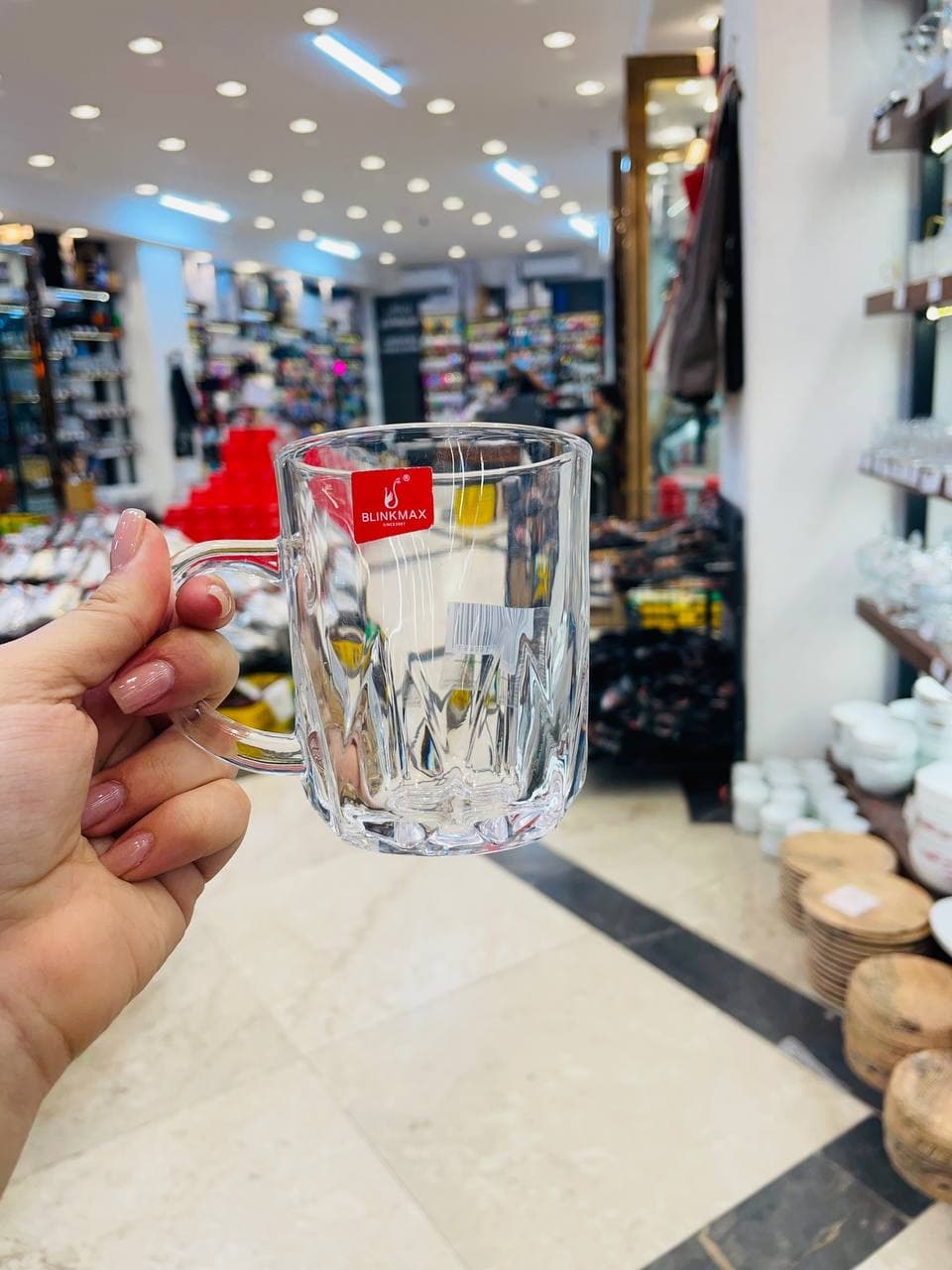 فنجان بلور شش نفره برند بلینک مکس KTZB04 — تصویر ۲