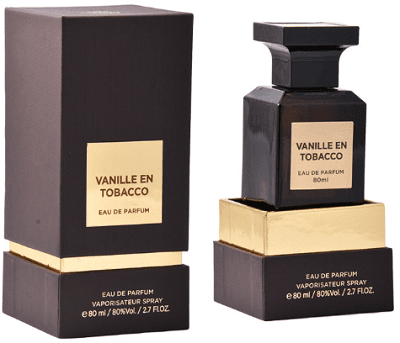 فراگرنس ورد توباکو وانیل ادکلن VANILLE EN TOBACCO FRAGRANCE