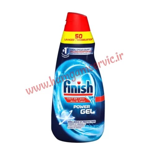 ژل ماشین ظرفشویی فینیش لیمویی