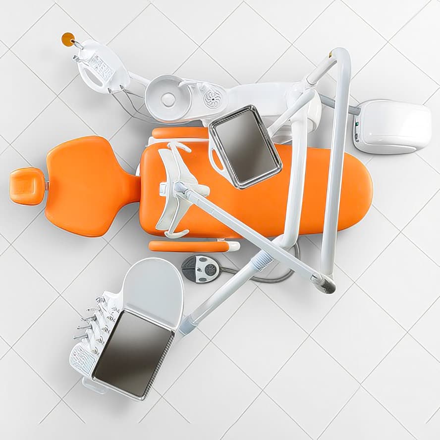 یونیت دنتوس Dentus مدل EXTRA 3006R تابلت شیلنگ از بالا 2020 design — تصویر ۳