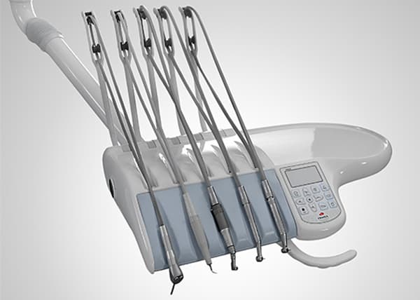 یونیت دنتوس Dentus مدل EXTRA 3006R تابلت شیلنگ از بالا 2020 design — تصویر ۴