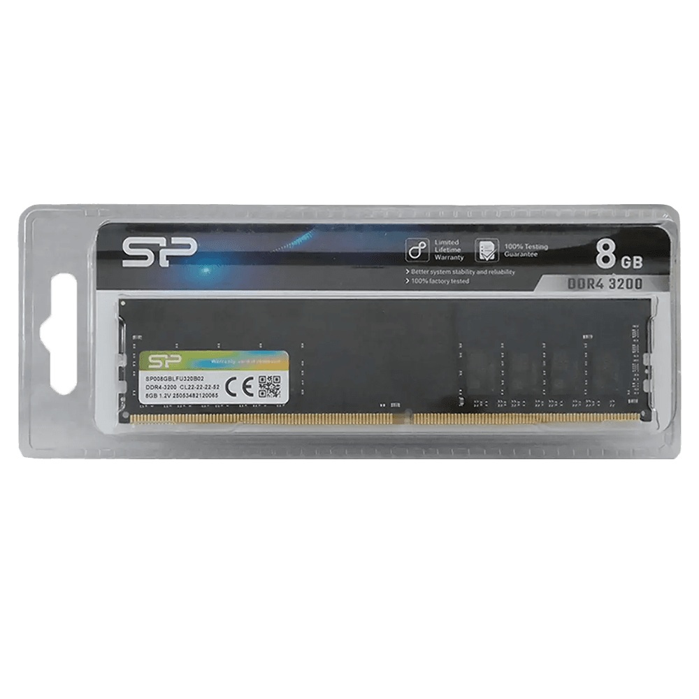 رم تک کاناله سیلیکون پاور U-DIMM Intel XMP ظرفیت 8 گیگابایت فرکانس 3200 مگاهرتز DDR4 — تصویر ۲