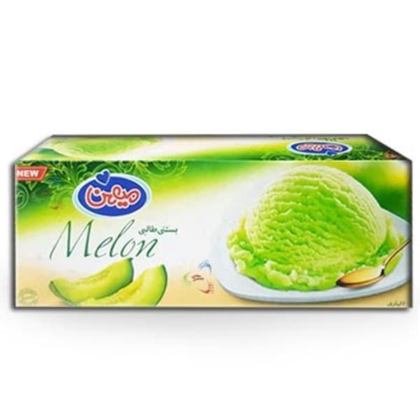 بستنی طالبی 1لیتری میهن