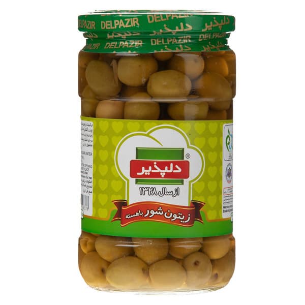 زیتون شور دلپذیر مقدار 660 گرم