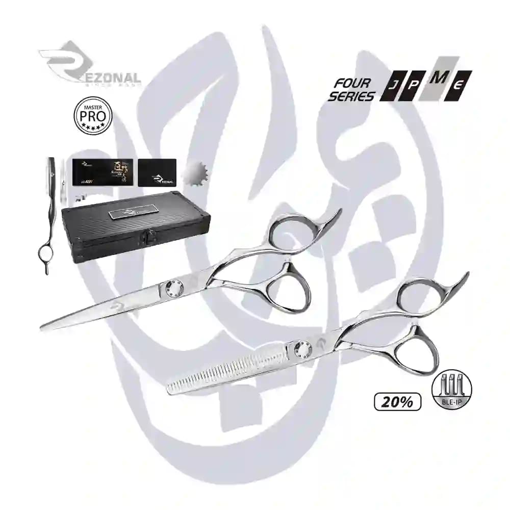 قیچی ست مستر M-23 بدون شیار رزونال سایز “5.75