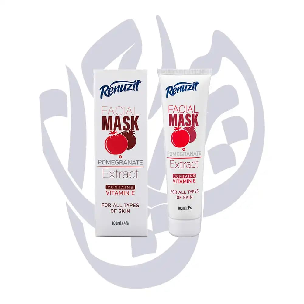 ماسک صورت رینوزیت عصاره انار PEEL-OFF 100ml
