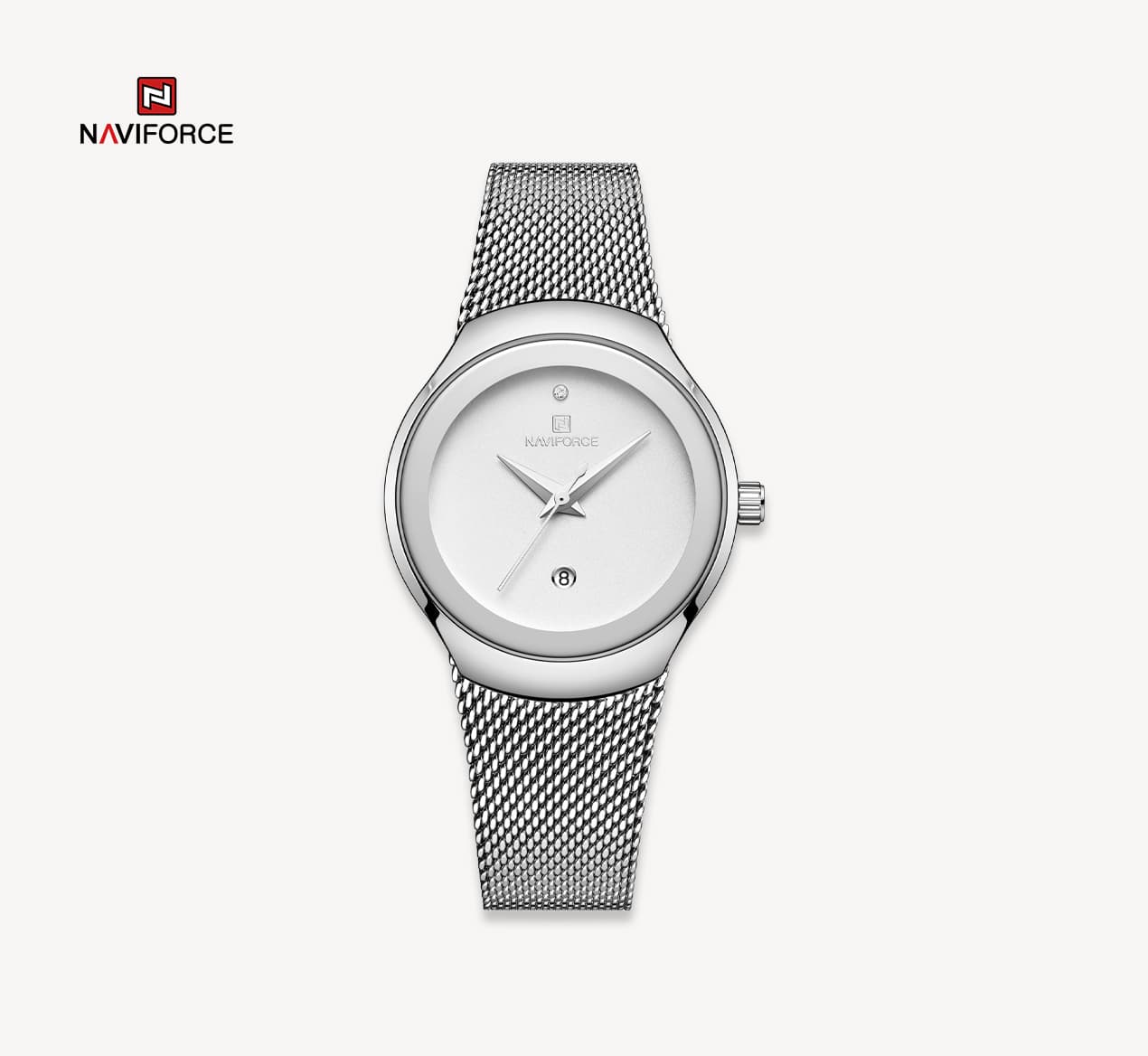 ساعت مچی زنانه نیوی فورس مدل NaviForce 5004