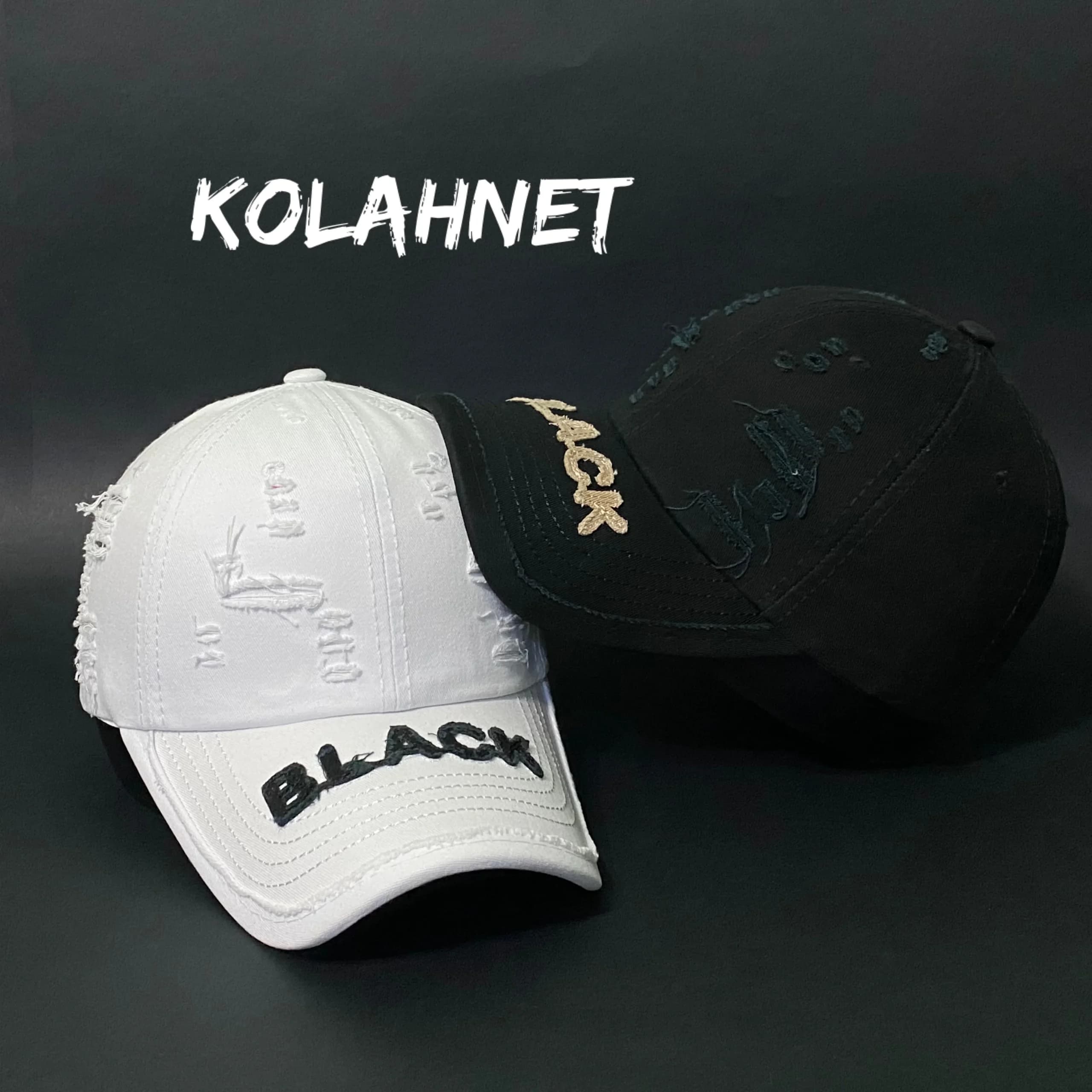 کلاه بیسبالی زاپدار طرح Black کد 4527 — تصویر ۷