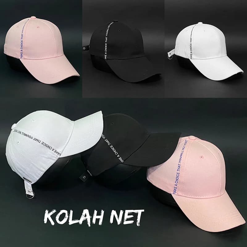 كلاه بیسبالی بغل نوشته دار کد 4468