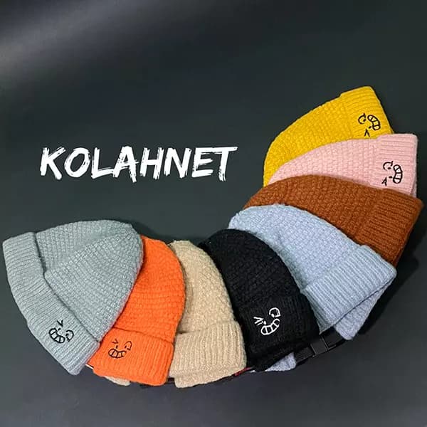 کلاه لئونی بافت استیکر کد 4434 — تصویر ۴