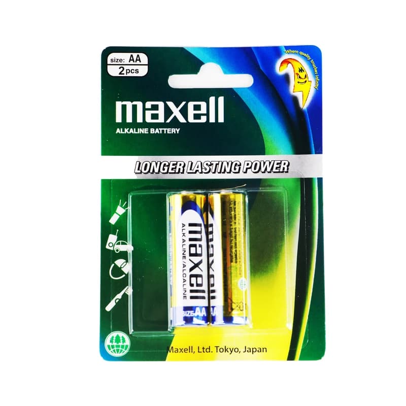 باتری قلمی مدل ALKALINE BATTERY بسته دو عددی مکسل