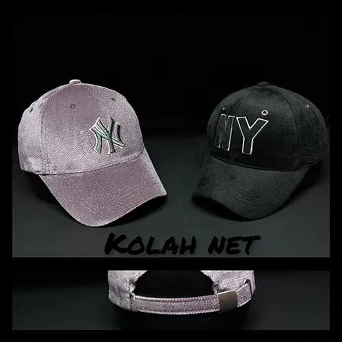 کلاه بیسبالی مخمل NY کد0034
