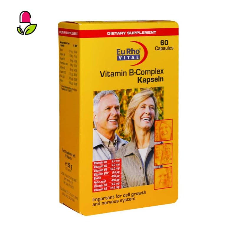 مکمل ویتامین ب کمپلکس Eurho Vital