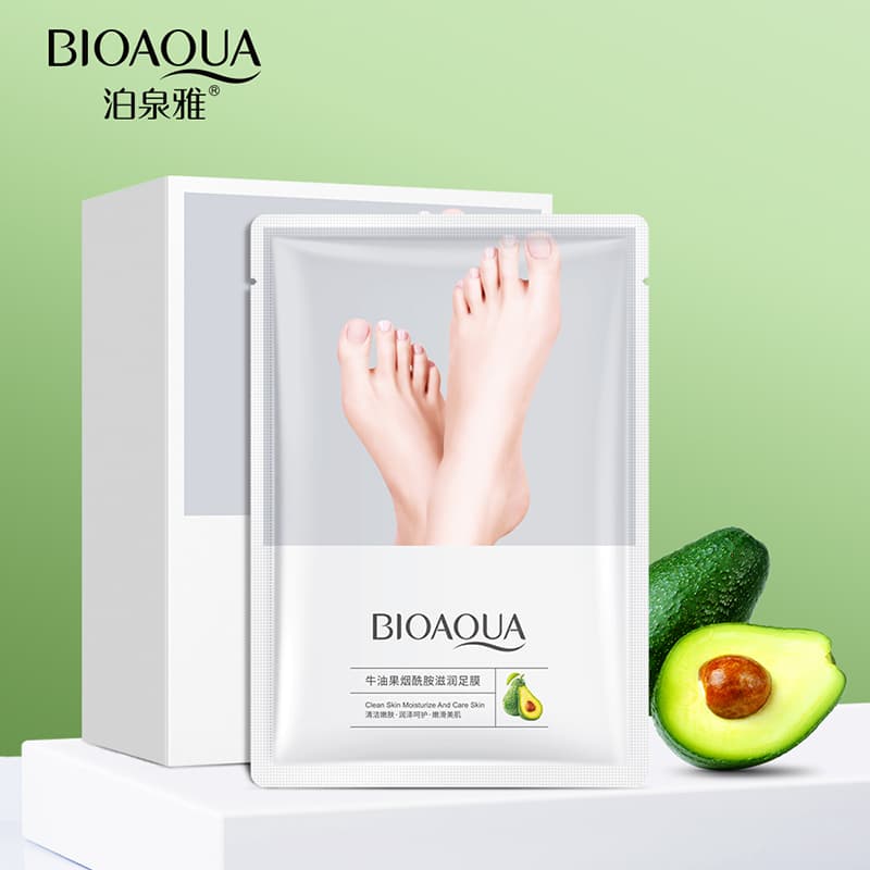 ماسک پا بیوآکوا مدل آووکادو ا bio aqua leg mask avocado model