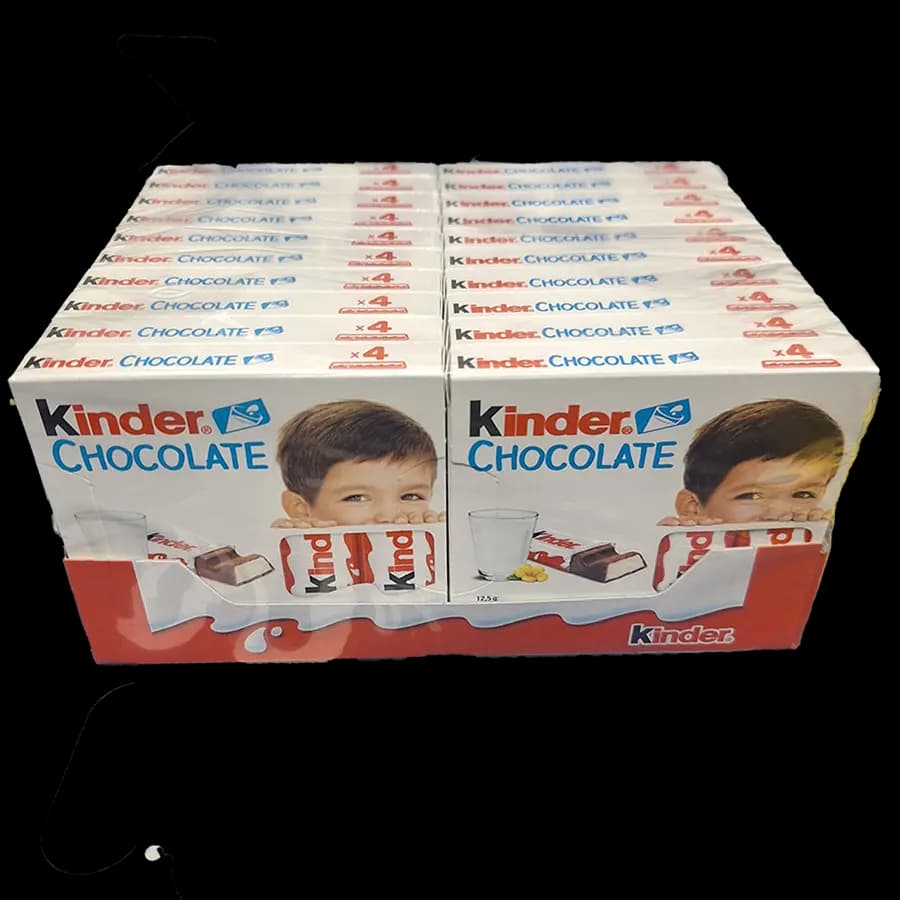 شکلات کیندر 4 تایی بچه 50 گرمی – عمده بسته 20 عددی