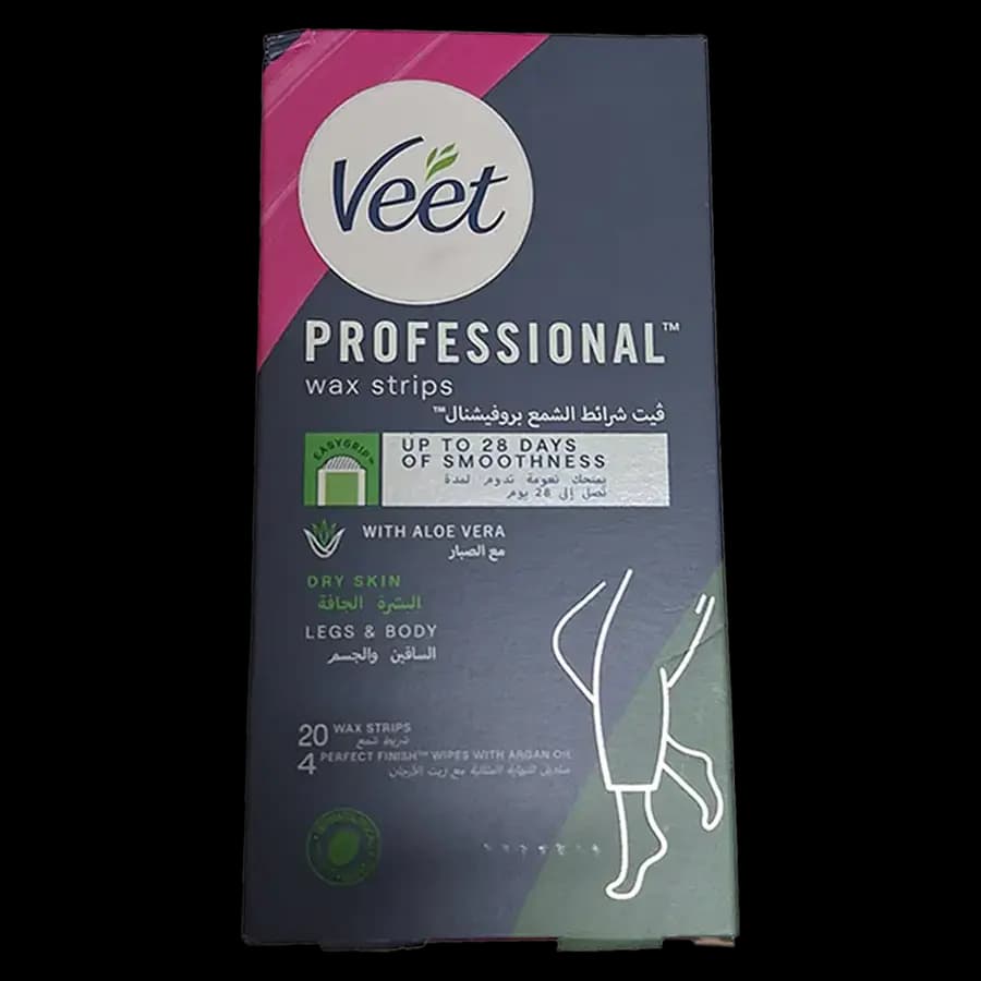 نوار موبر ویت Veet فرانسوی مخصوص پوست خشک 20 عددی