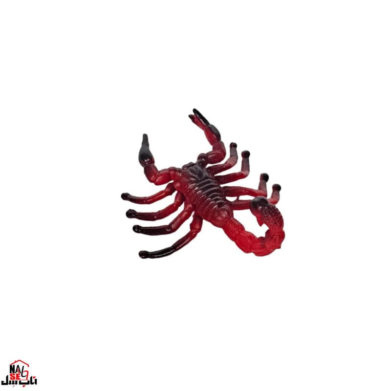 فیگور ناب سل مدل عقرب دم چاق زرد YELLOW FAT TAILED SCORPION ارتفاع 1 سانتی متر — تصویر ۵