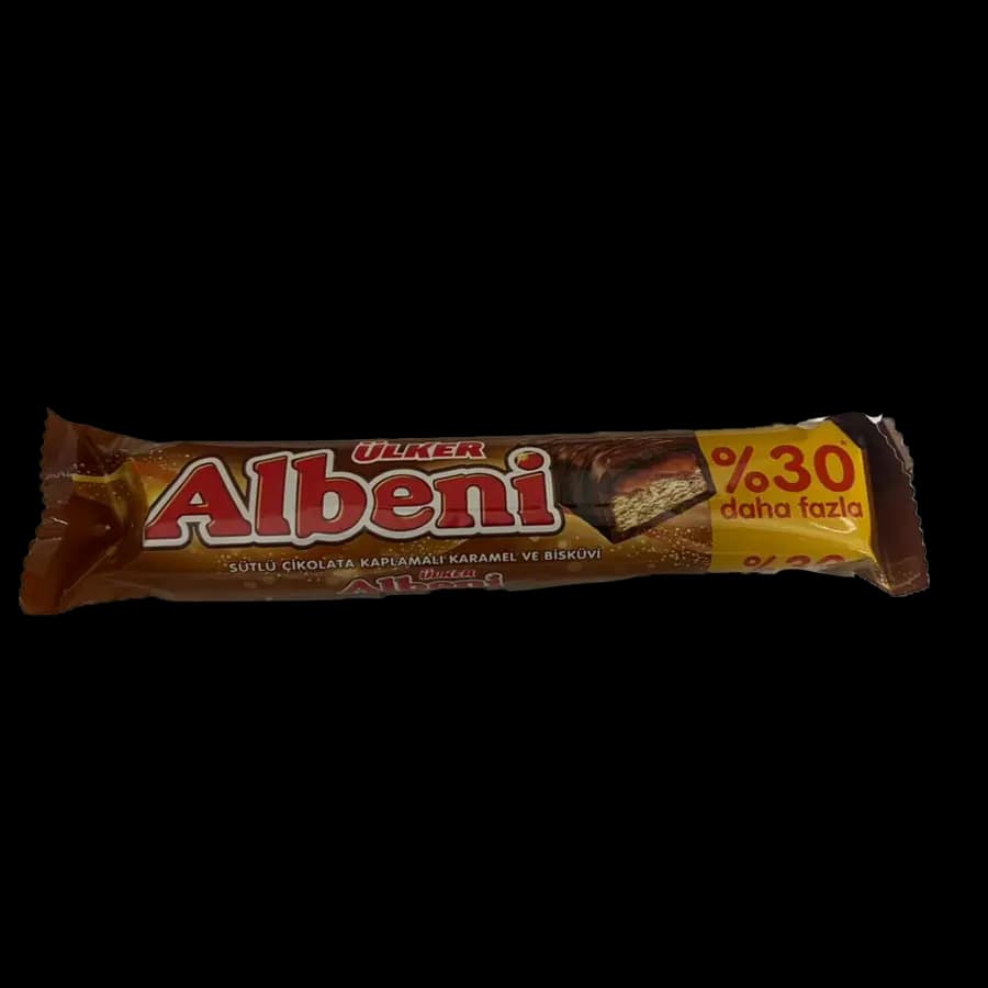 شکلات آلبنی 52 گرم دوبل (Albeni) اولکر – عمده بسته 18 عددی — تصویر ۲