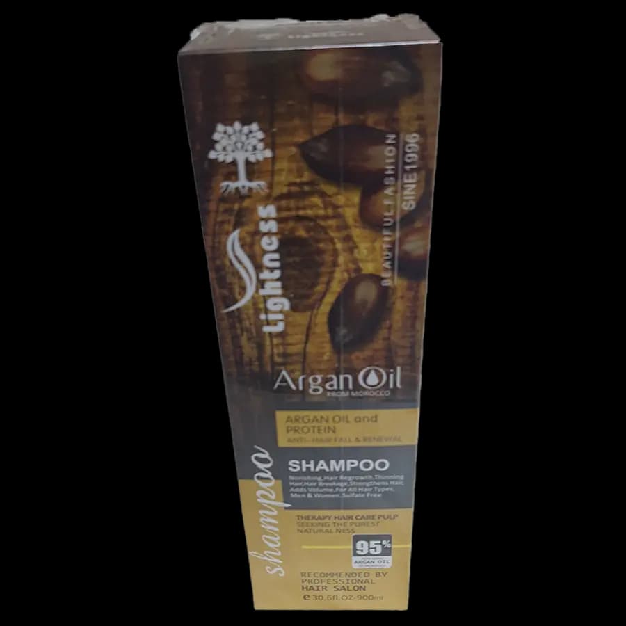 شامپو بدون سولفات لایتنس عصاره روغن آرگان 900 میلی لیتر