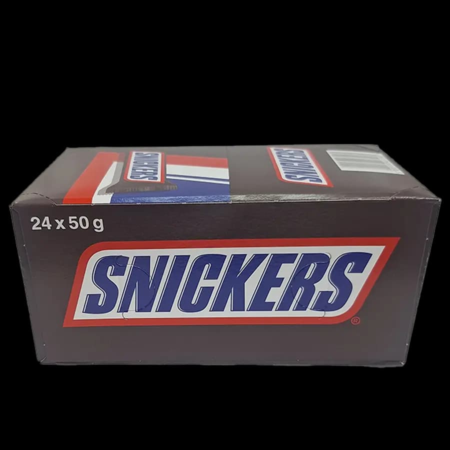 شکلات اسنیکرز 45 گرمی (SNICKERS) بسته 20 عددی – عمده کارتن 12 بسته — تصویر ۲