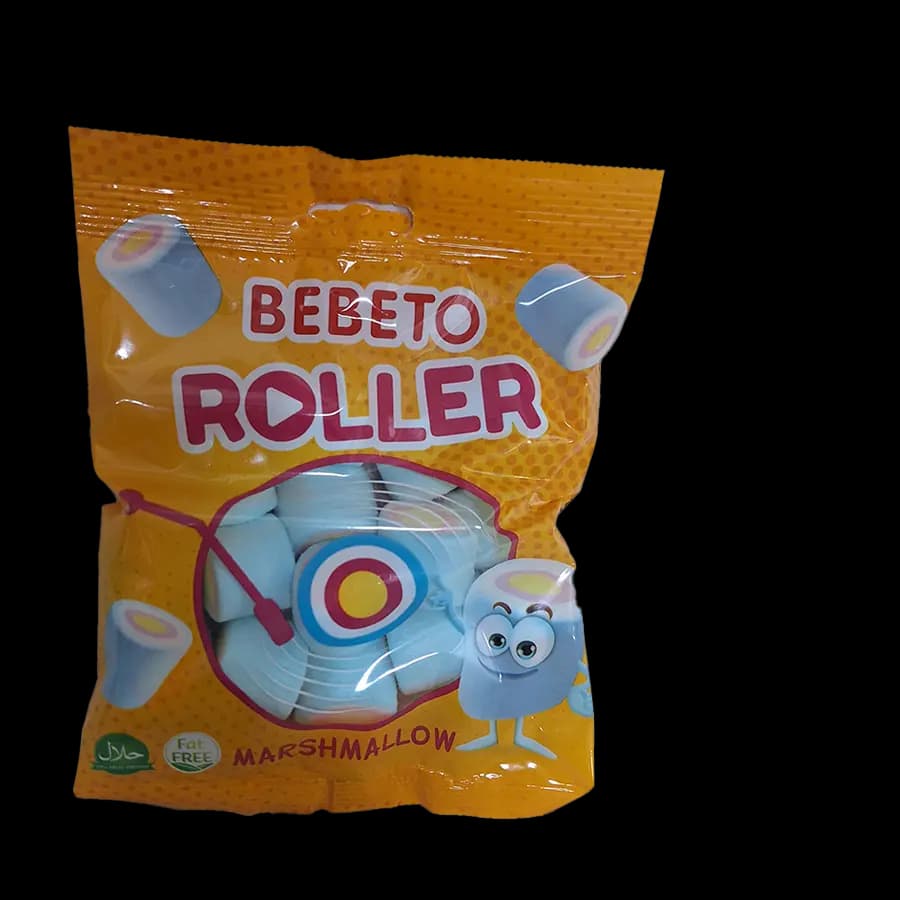 مارشمالو ببتو مدل آویز (Roller) 60 گرمی – بسته 12 عددی