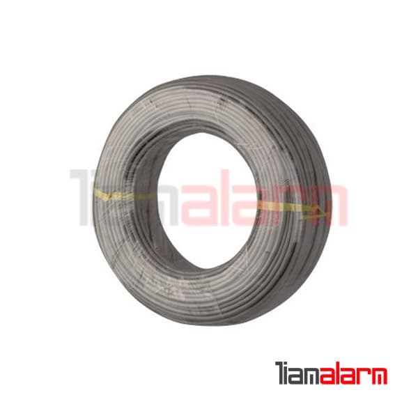 کابل دو زوج 100 متری فویل دار مغز 0٫6 دزدگیر اماکن