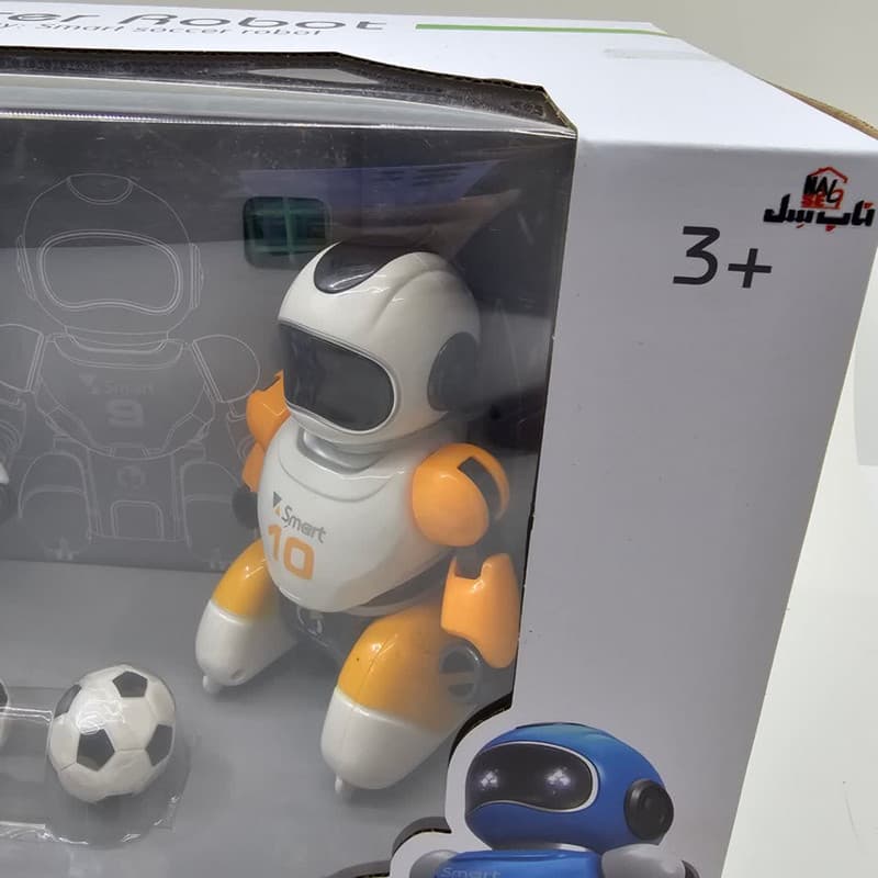 ربات ناب سل مدل فوتبالیست هوشمند شارژی مجموعه 2 عددی به همراه دروازه SOCCER ROBOT — تصویر ۷