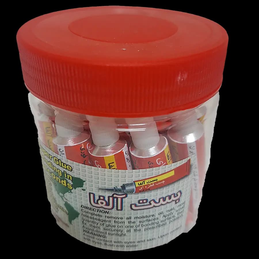 چسب قطره ای فوری بست آلفا لیوانی 20 عدد 3 گرمی