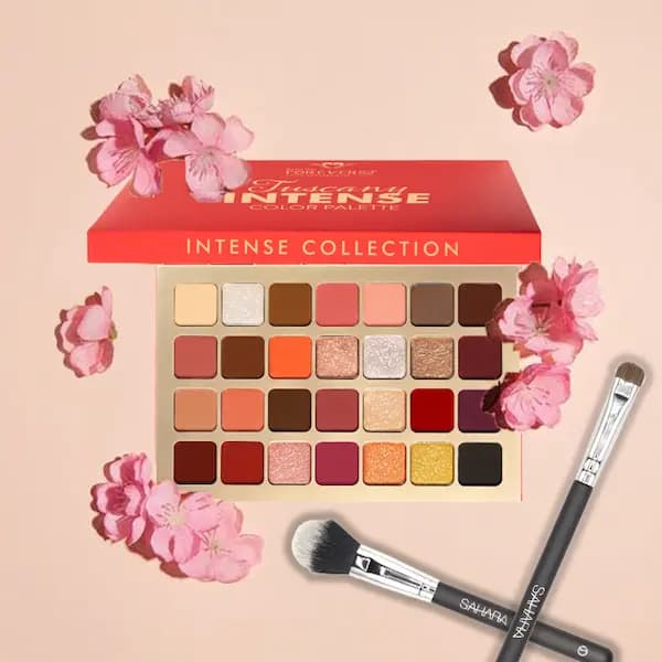 پالت سایه 28 رنگ فوراور52 FOREVER52 Intense Eyeshadow Palette — تصویر ۲