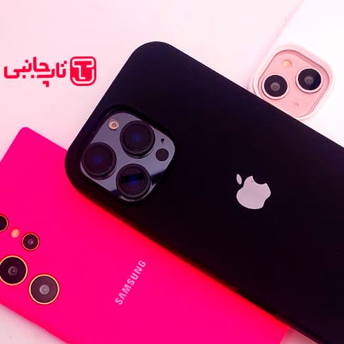 قاب اورجینال سیلیکونی|پاک کنی| مدل گوشی اپل iphone13 — تصویر ۵