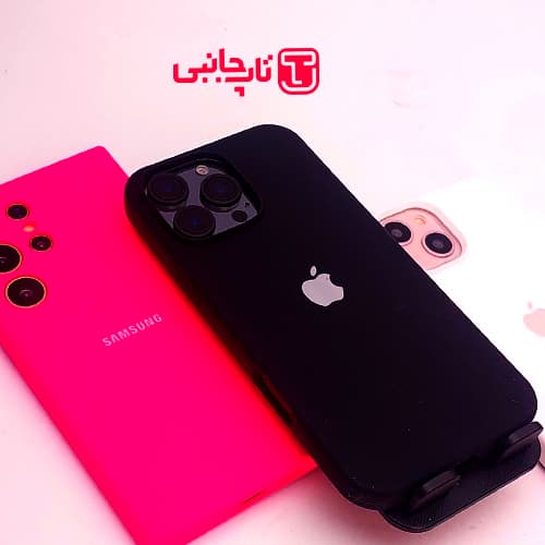 قاب اورجینال سیلیکونی|پاک کنی| مدل گوشی اپل iphone13 — تصویر ۲