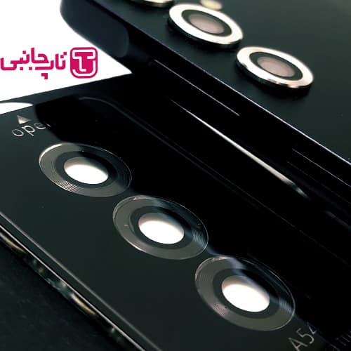 محافظ لنز دوربین مدل شابلون دار فلزی مناسب برای گوشی موبایل شیائومی POCO X6 — تصویر ۴