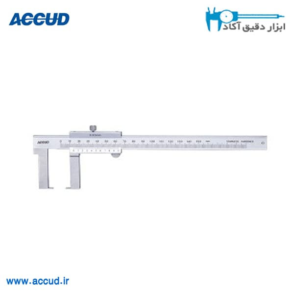 کولیس ورنیه خارج سنج 15 سانتی متر Accud (اکود با گارانتی شرکتی) مدل 143-006-11